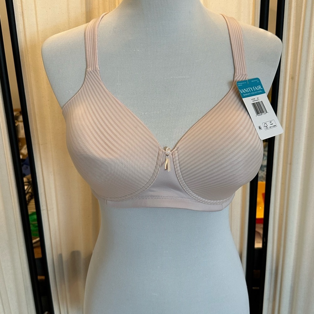 Vanity Fair Cream Comfort Bra Intimates & Sleepwear